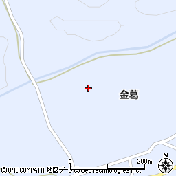 秋田県大仙市神宮寺金葛60周辺の地図