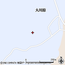 秋田県大仙市松倉大川原129周辺の地図