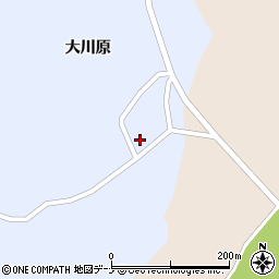 秋田県大仙市松倉大川原153周辺の地図