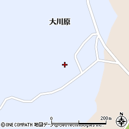 秋田県大仙市松倉大川原203周辺の地図