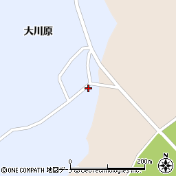 秋田県大仙市松倉大川原256周辺の地図
