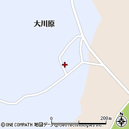 秋田県大仙市松倉大川原253周辺の地図