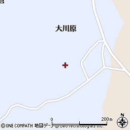 秋田県大仙市松倉大川原202周辺の地図