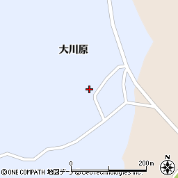 秋田県大仙市松倉大川原204周辺の地図