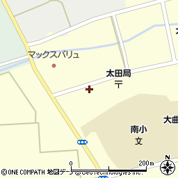 秋田県大仙市太田町横沢窪関南531周辺の地図