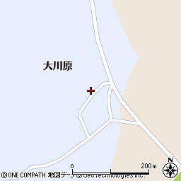 秋田県大仙市松倉大川原247周辺の地図