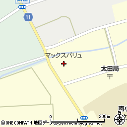秋田県大仙市太田町横沢窪関南520周辺の地図