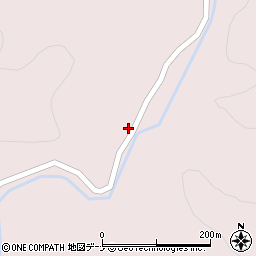 秋田県大仙市大沢郷宿山作沢19周辺の地図