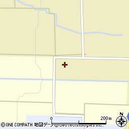 秋田県大仙市太田町東今泉壱本木332周辺の地図