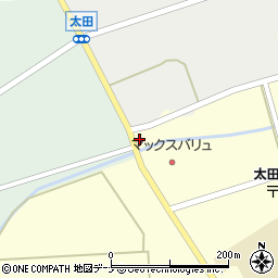 秋田県大仙市太田町横沢久保関北35周辺の地図