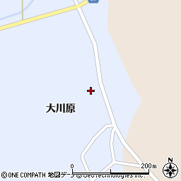 秋田県大仙市松倉大川原241周辺の地図