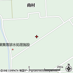秋田県大仙市太田町国見南村周辺の地図