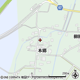 秋田県大仙市長戸呂本郷69-4周辺の地図