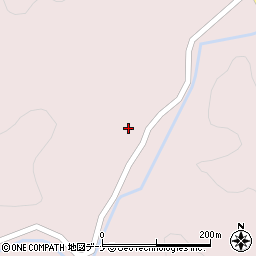 秋田県大仙市大沢郷宿山作沢22周辺の地図