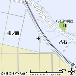 秋田県大仙市神宮寺柳ノ面92周辺の地図