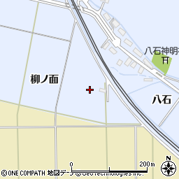 秋田県大仙市神宮寺柳ノ面周辺の地図