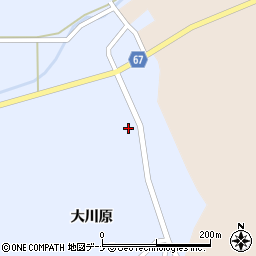秋田県大仙市松倉大川原235周辺の地図