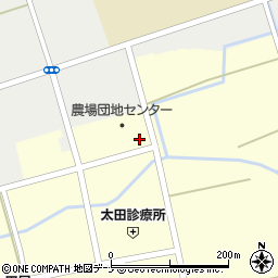 秋田おばこ農業協同組合　太田支店周辺の地図