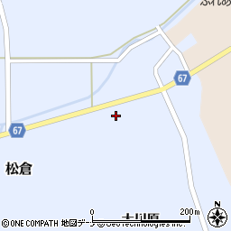 秋田県大仙市松倉大川原226周辺の地図