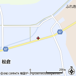 秋田県大仙市松倉大川原227周辺の地図