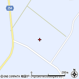秋田県大仙市神宮寺笹倉周辺の地図