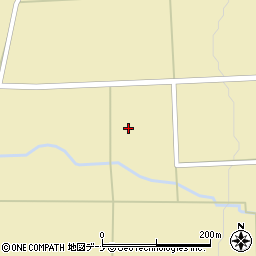 秋田県大仙市太田町東今泉中村114周辺の地図