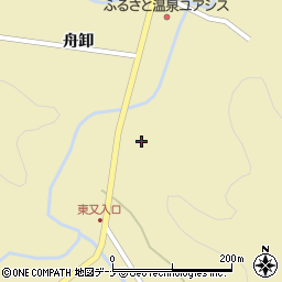 秋田県秋田市雄和神ケ村（窪）周辺の地図