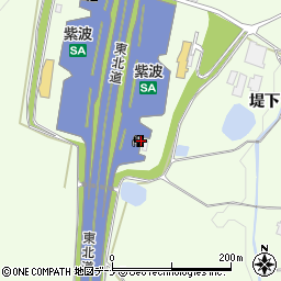 ＥＮＥＯＳ東北自動車道（上り）紫波サービスエリアＳＳ周辺の地図