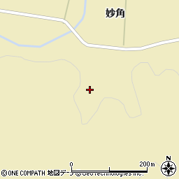 秋田県秋田市雄和神ケ村杉腰周辺の地図