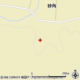 秋田県秋田市雄和神ケ村（杉腰）周辺の地図