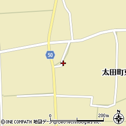 秋田県大仙市太田町東今泉壱本木198周辺の地図