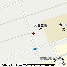 大仙市役所　太田支所農林建設課農林振興・農村整備周辺の地図