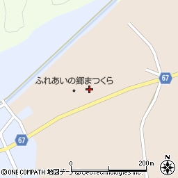 秋田県大仙市四ツ屋小又周辺の地図