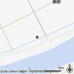 秋田県大仙市協和小種中谷地周辺の地図
