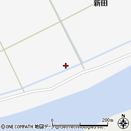 秋田県大仙市協和小種（中谷地）周辺の地図
