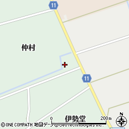 秋田県大仙市太田町国見仲村263-1周辺の地図