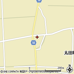秋田県大仙市太田町東今泉壱本木203周辺の地図