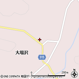 秋田県大仙市大沢郷宿滝ケ沢6周辺の地図
