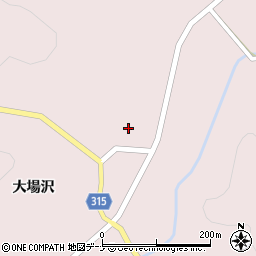 秋田県大仙市大沢郷宿滝ケ沢74周辺の地図