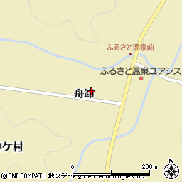 秋田県秋田市雄和神ケ村舟卸周辺の地図