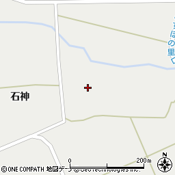 秋田県大仙市太田町太田石神46周辺の地図