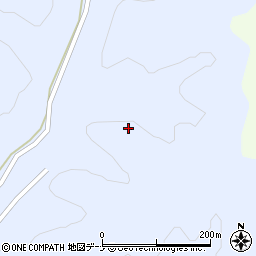 秋田県大仙市神宮寺（小沢山）周辺の地図
