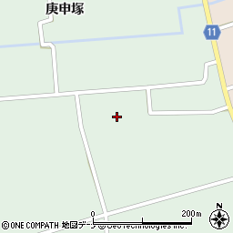 秋田県大仙市太田町国見仲村374周辺の地図