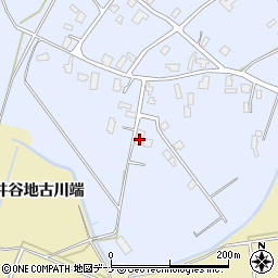 秋田県大仙市神宮寺宇留井谷地47周辺の地図