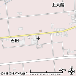 秋田県大仙市清水上大蔵142周辺の地図