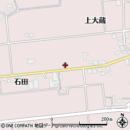 秋田県大仙市清水上大蔵77周辺の地図