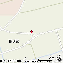 秋田県大仙市太田町小神成田ノ尻20周辺の地図