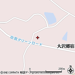 秋田県大仙市大沢郷宿二ノ台周辺の地図