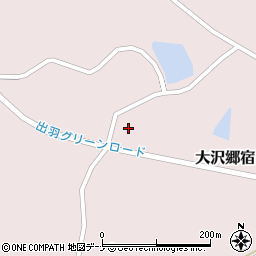 秋田県大仙市大沢郷宿（二ノ台）周辺の地図