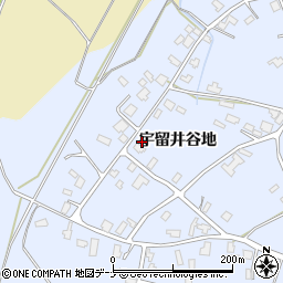 秋田県大仙市神宮寺宇留井谷地183周辺の地図